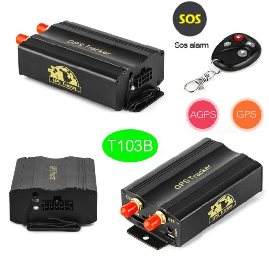 最佳汽车安全系统现金后备箱车辆 2G 迷你 GPS 跟踪跟踪器，带开门警报警报 T103B
