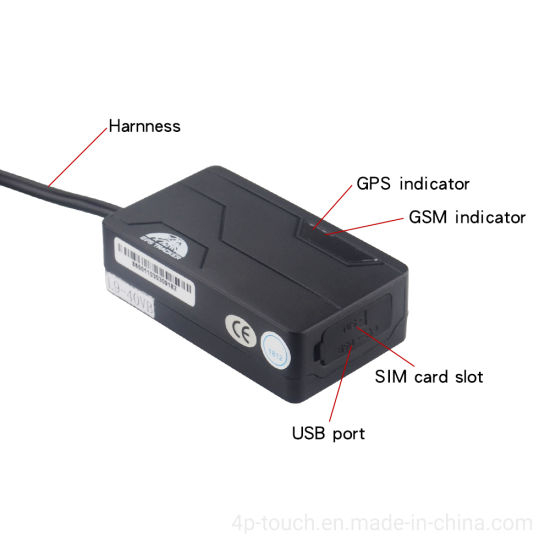 微型汽车摩托车 GSM 迷你车载 GPS 追踪器，带免费网络平台和 APP T311