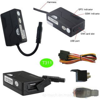 远程切断引擎GSM车辆GPS跟踪系统T311