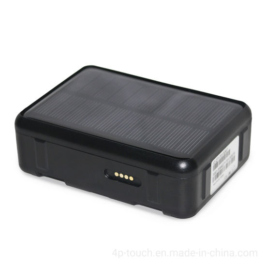 全新 GSM IP67 防水太阳能充电长待机动物追踪器 GPS 定位器，用于带地理围栏警报的牛牛羊 V34