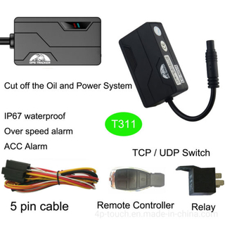 防水 2G 摩托车迷你 GPS 跟踪装置，用于远程动力发动机切断 T311