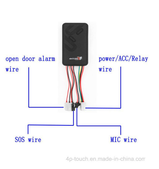 热销 GSM 车辆 GPS 跟踪装置，带防盗报警远程切断发动机 T100