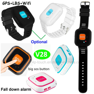 具有跌倒警报的个人迷你GPS追踪器（V28W）