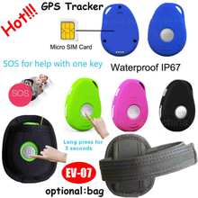 IP66防水热销迷你GPS跟踪器带SOS电话（EV07）