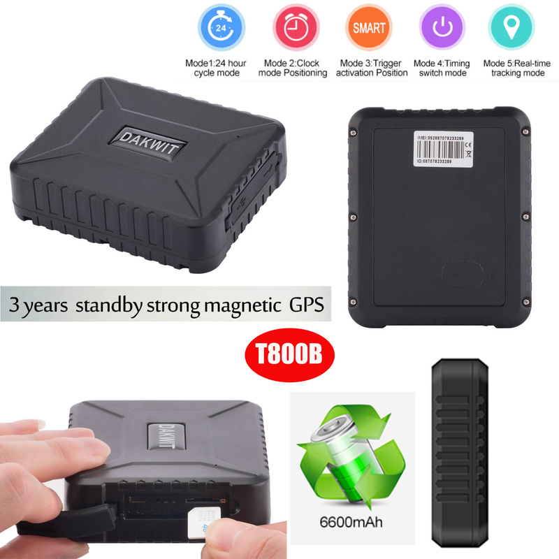 批发强磁铁2G防盗车辆GPS跟踪设备T800B