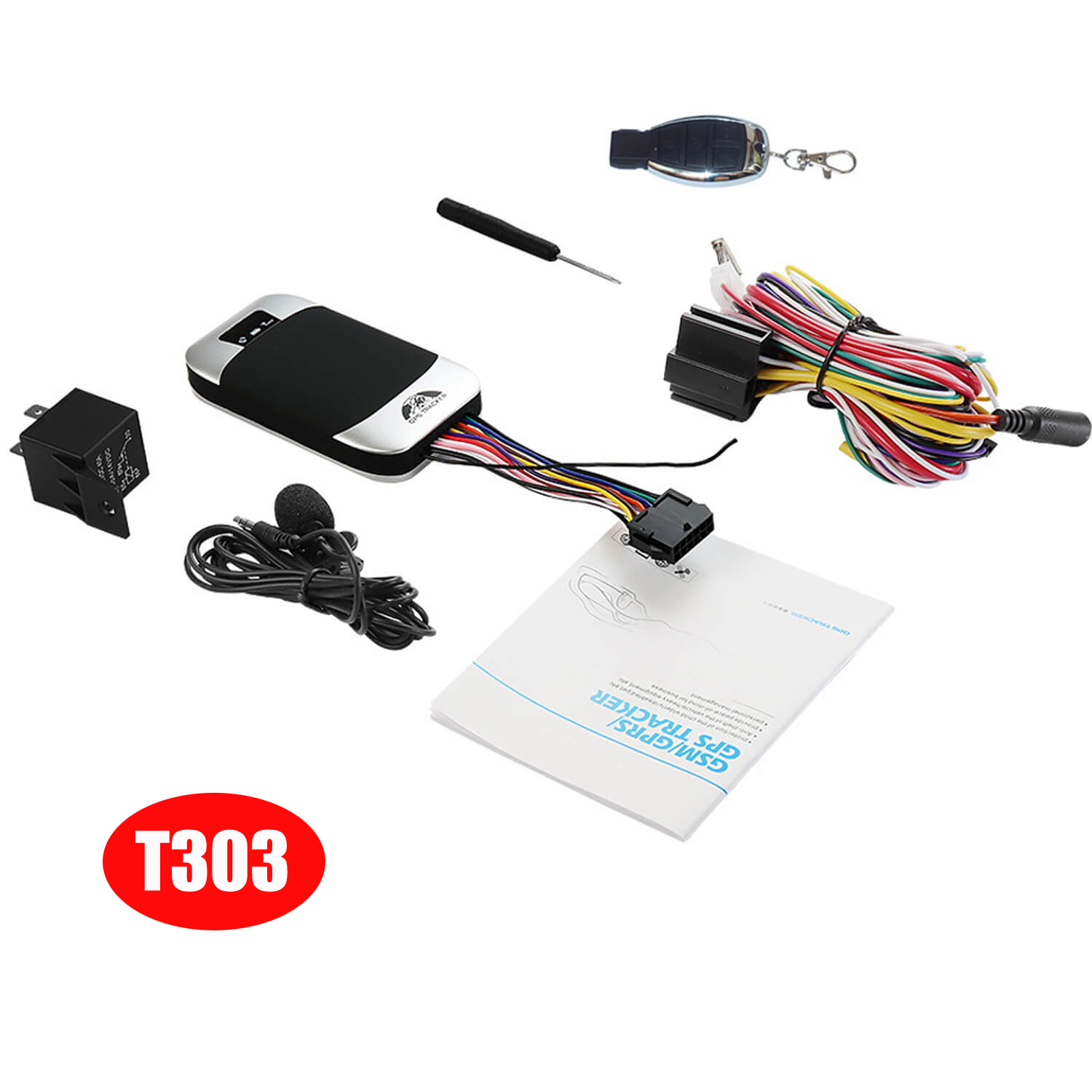 IP67防水汽车安全2G汽车T303的车辆GPS跟踪器