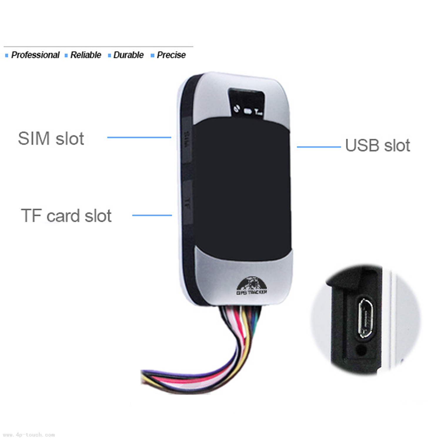IP67防水汽车安全2G汽车T303的车辆GPS跟踪器