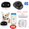 4G IP67 防水跟踪器 LTE GPS 跟踪设备，带 LED 灯，用于寻找宠物 V43