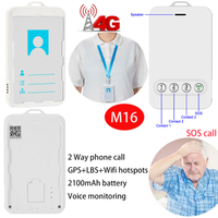 新设计4G ID卡GPS跟踪设备M16