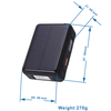 4G LTE 太阳能充电长电池寿命汽车集装箱 GPS 跟踪器 V44