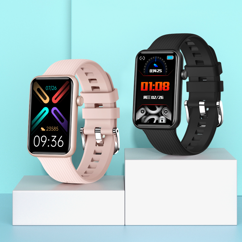 体温监测器智能手表，具有IP67防水HT3