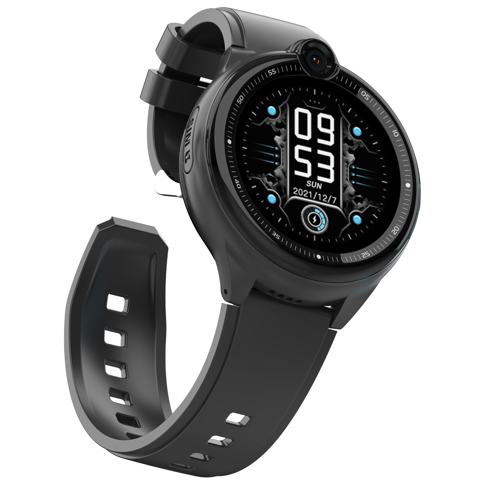 LTE防水圆形WiFi LBS智能手表GPS跟踪器D48U