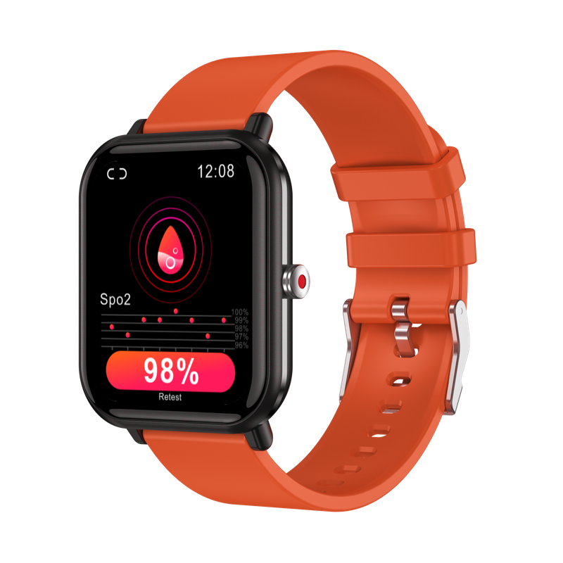 Amazon IP68防水智能手表与BP SPO2用于健康管理Q9 Pro