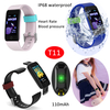 IP68防水心率血压SPO2 BT智能腕带T11
