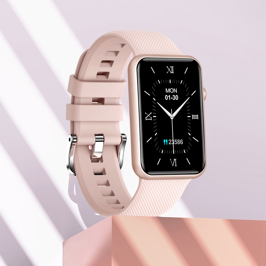 体温监测器智能手表，具有IP67防水HT3