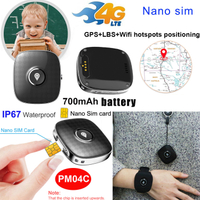 4G防水IP67小型个人小工具可穿戴GPS跟踪器PM04C
