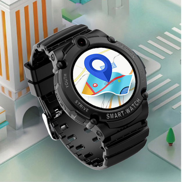 IP67防水4G视频通话保障儿童GPS智能手表D48H