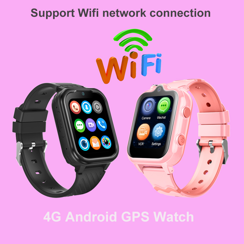 4G安卓GPS手表可手动连接WIFI网络 