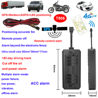 4G远程电源关闭实时跟踪设备汽车GPS跟踪器T806