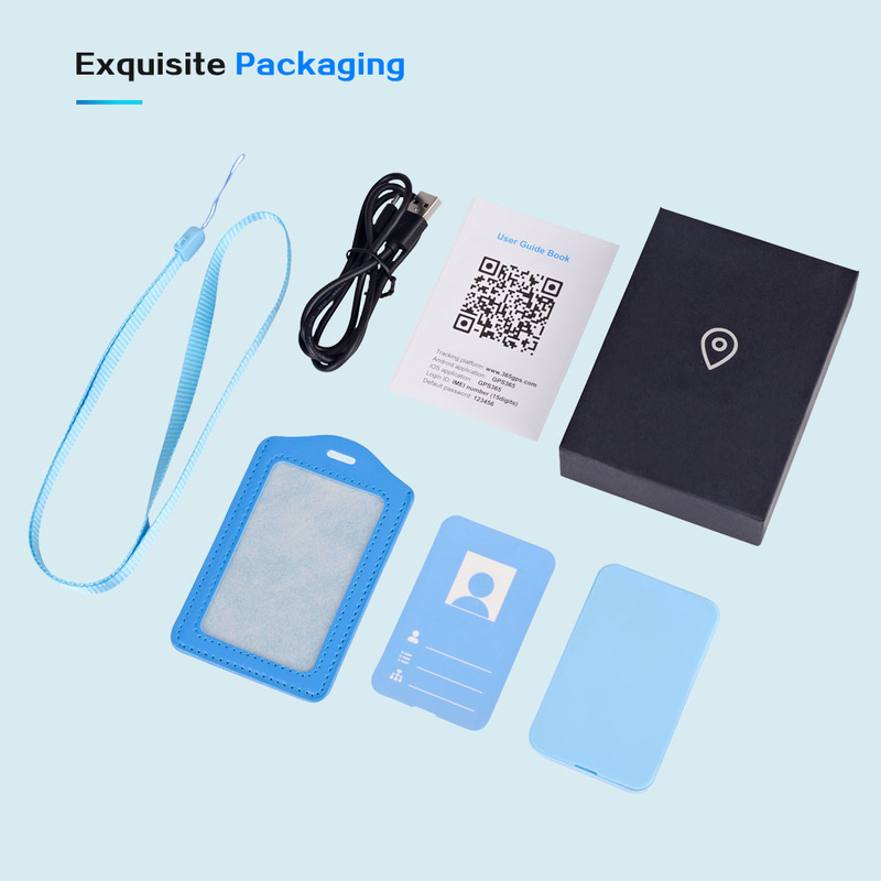 1500mAH的学生证GPS追踪器与GPS / LBS / WIFI M13