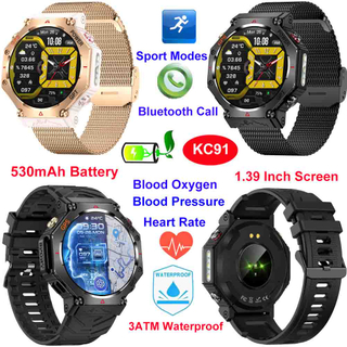 全新设计中国制造成人运动户外智能蓝牙手环 KC91